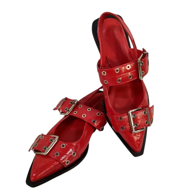 Glassons Womens Size 9 Sandals Red BNWT