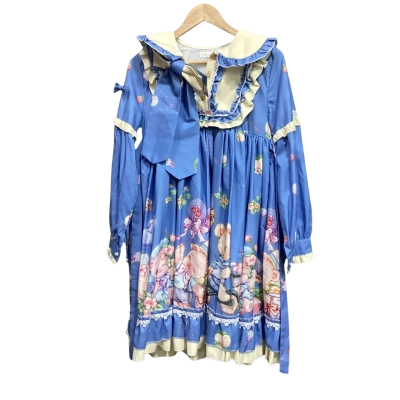 Blue Lolita Dress Size S