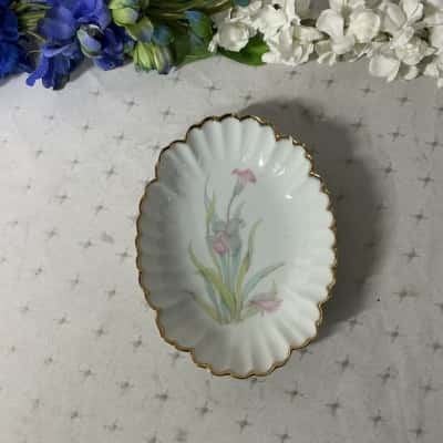 Vintage Westminster Fine China "Amanda"  Floral Patterned Trinket Dish