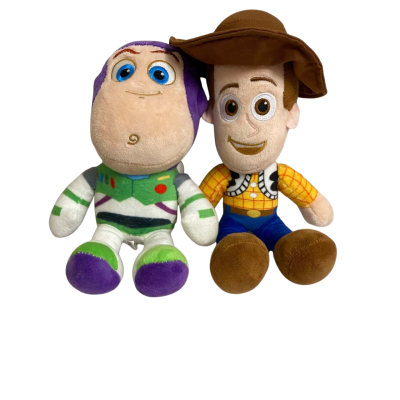 Buzz lightyear and Woody Soft toy pair