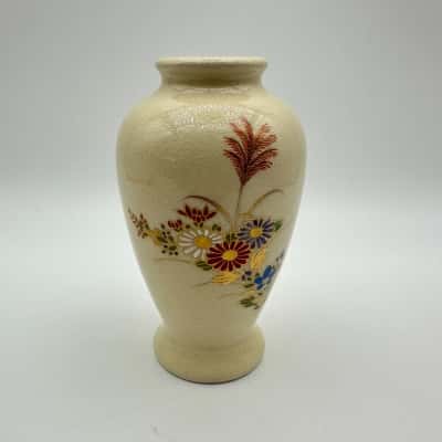 Floral Asian Vase