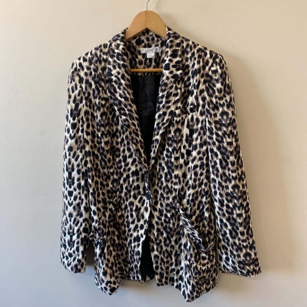 leopard print jacket cotton on