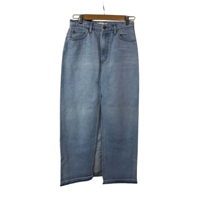 Nobody Denim Womens Size 26 Pale Blue Denim Roxanne Skirt (new)