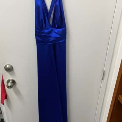 Garfunkle Womens  Size 10 Cocktail Dress Blue 