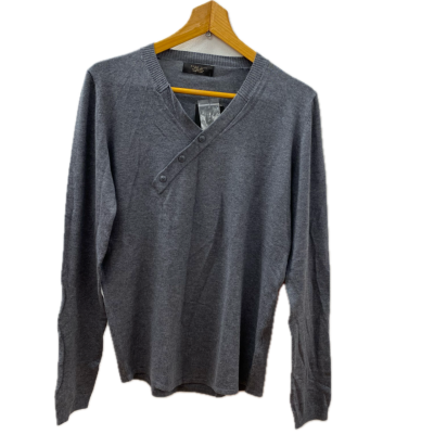 Zara Man Mens Size 38 / M Long Sleeve T-Shirt Grey 