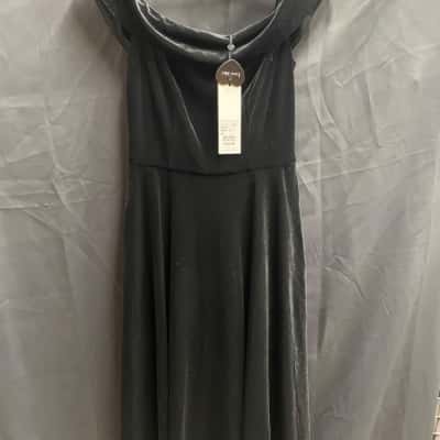Review Womens Size 8 Black Riviera Dress