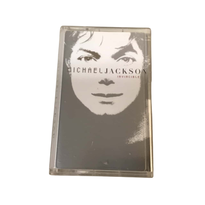 Vintage Michael Jackson Invincible Cassette Tape