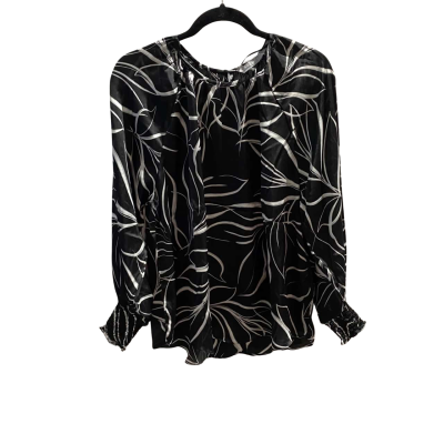 Katies Womens  Size 16 Long Sleeve Top Black  / White RRP $79.99