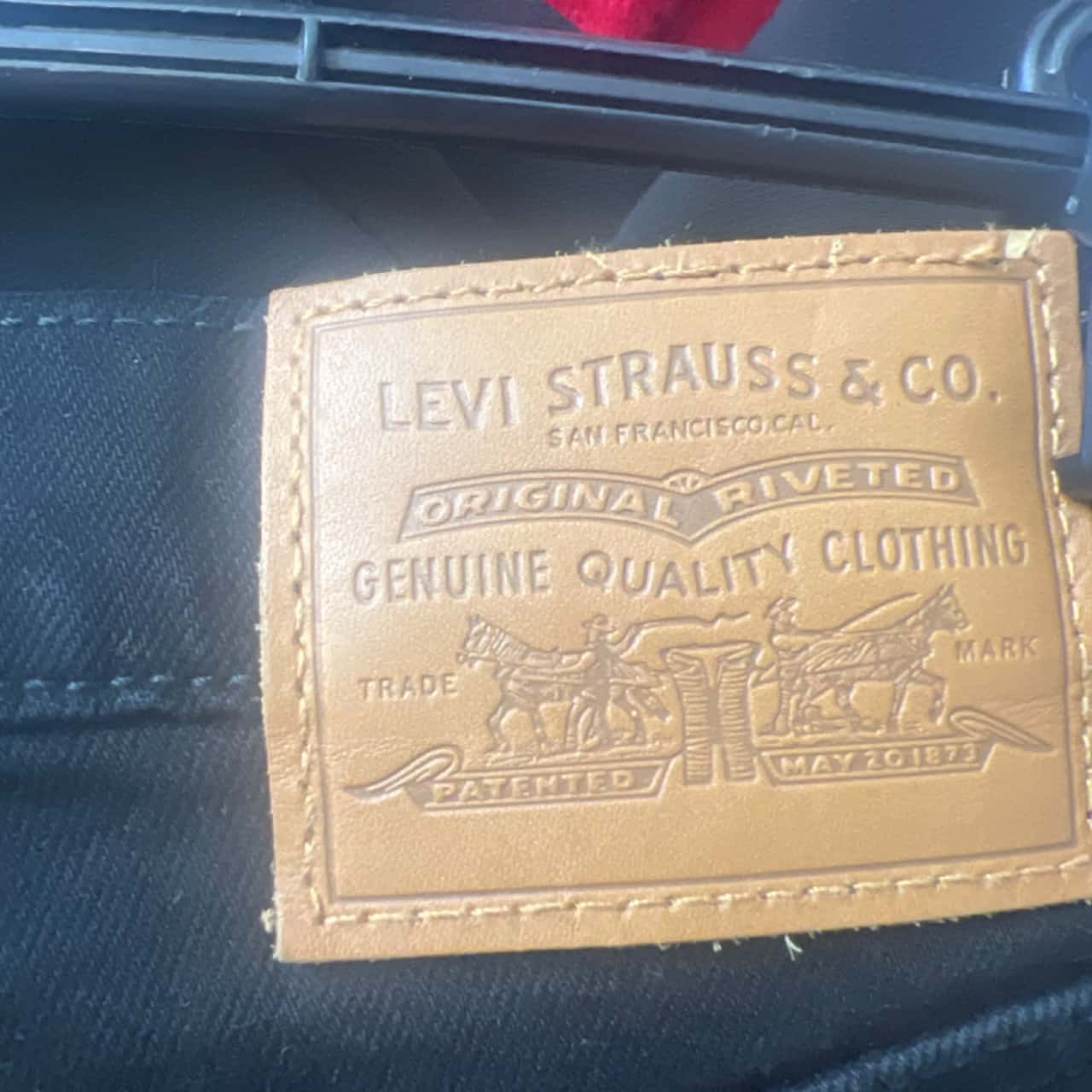 Levi Strauss & Co. ribcage Size 27 HighWaisted Jeans Black