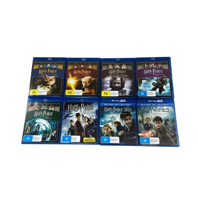 Harry Potter Blu-ray 8-film collection (2 x 3D Edition)