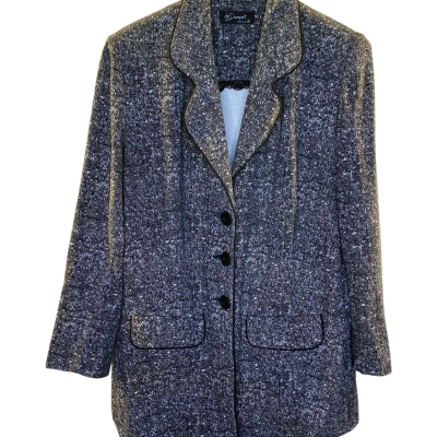  Womens  Size XL Button-down Cardigan Grey 