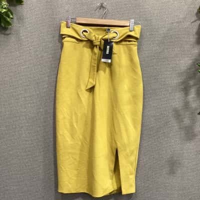 BNWT Oxford Womens  Size 8 Pencil Skirt Mustard 