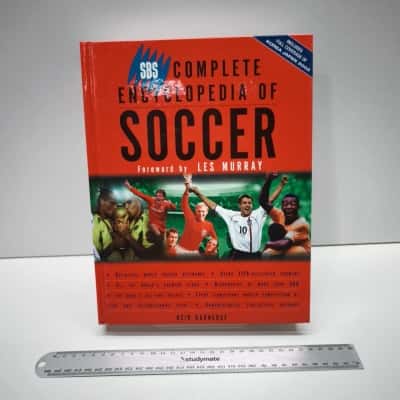 SBS Complete Encyclopedia of Soccer Hardcover Book Keir Radnedge Les Murray World Cup