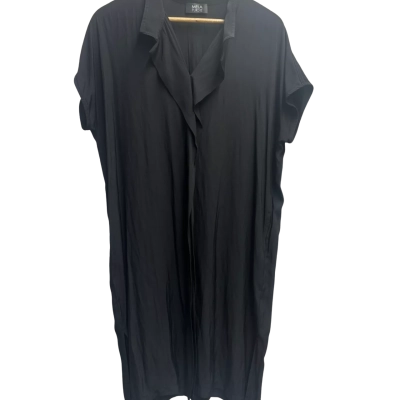 Mela Purdie Womens  Size 10 Midi Dress Black  