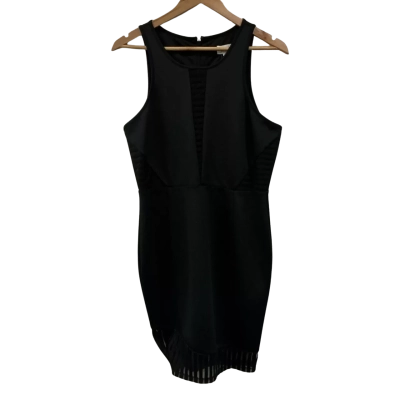 Bluejuice Womens Size 14 Bodycon Dress Black  