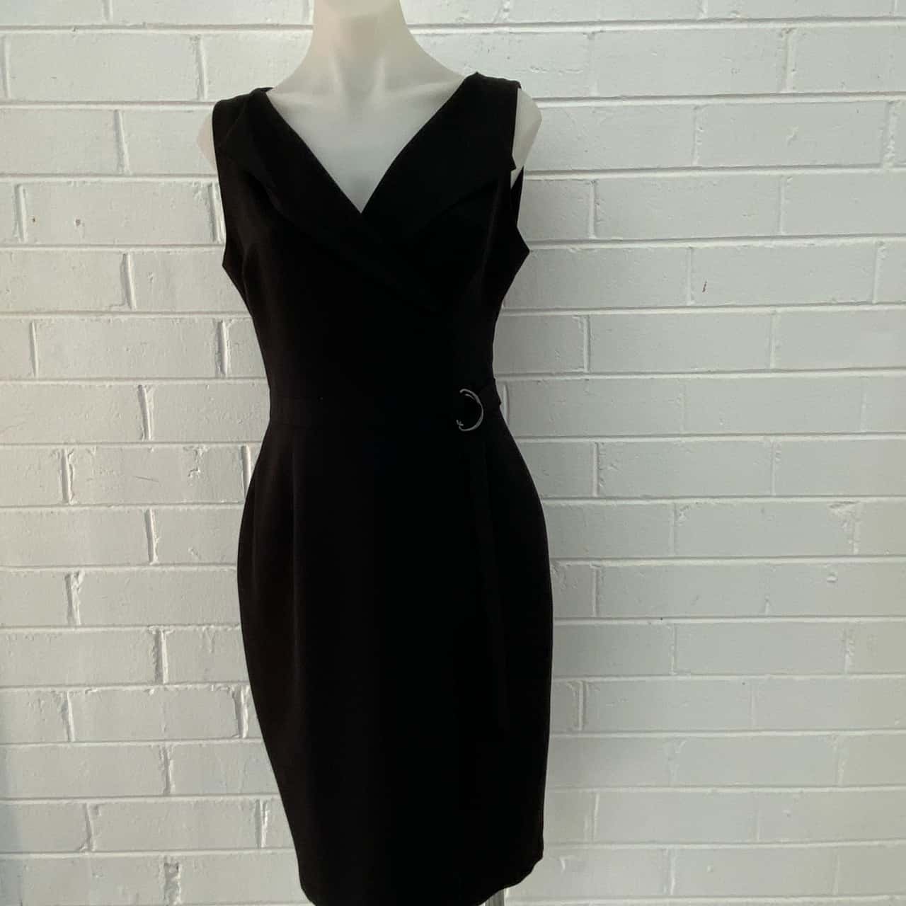 Dorothy Perkins Womens Size 12 Dress Black (s)