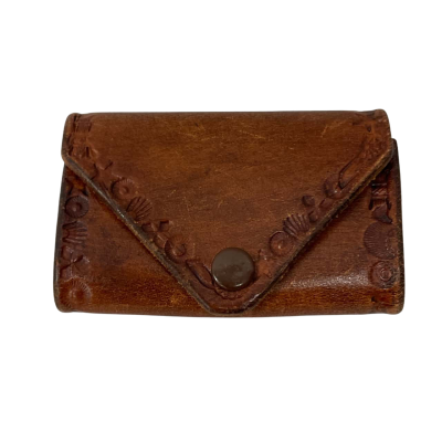 Vintage Leather Key holder Unisex Other Brown 