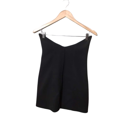 Nakedvice Womens Size L Bodycon Dress / Strapless Dress Black  