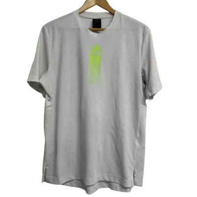 Adidas Mens Size M White T-Shirt