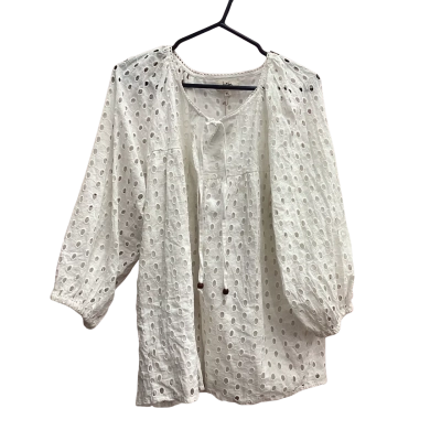 Holiday Womens Size 16 White Celine Top