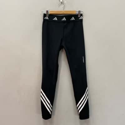 Adidas Techfit  Womens  Size M Leggings Black  / White 
