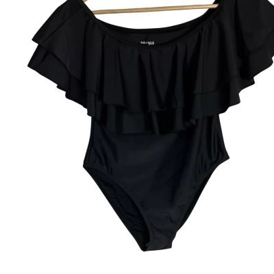 INFAMOUS  Womens ONE PEICE Size L Black  