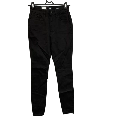 Lee Womens  Size 10 Skinny Jeans Black  