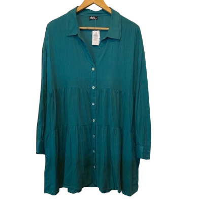 Dotti  Womens  Size 12 Green Dress