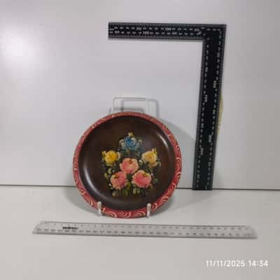 Wooden Hand Painted Artwork Wall Hanging Whimsical 