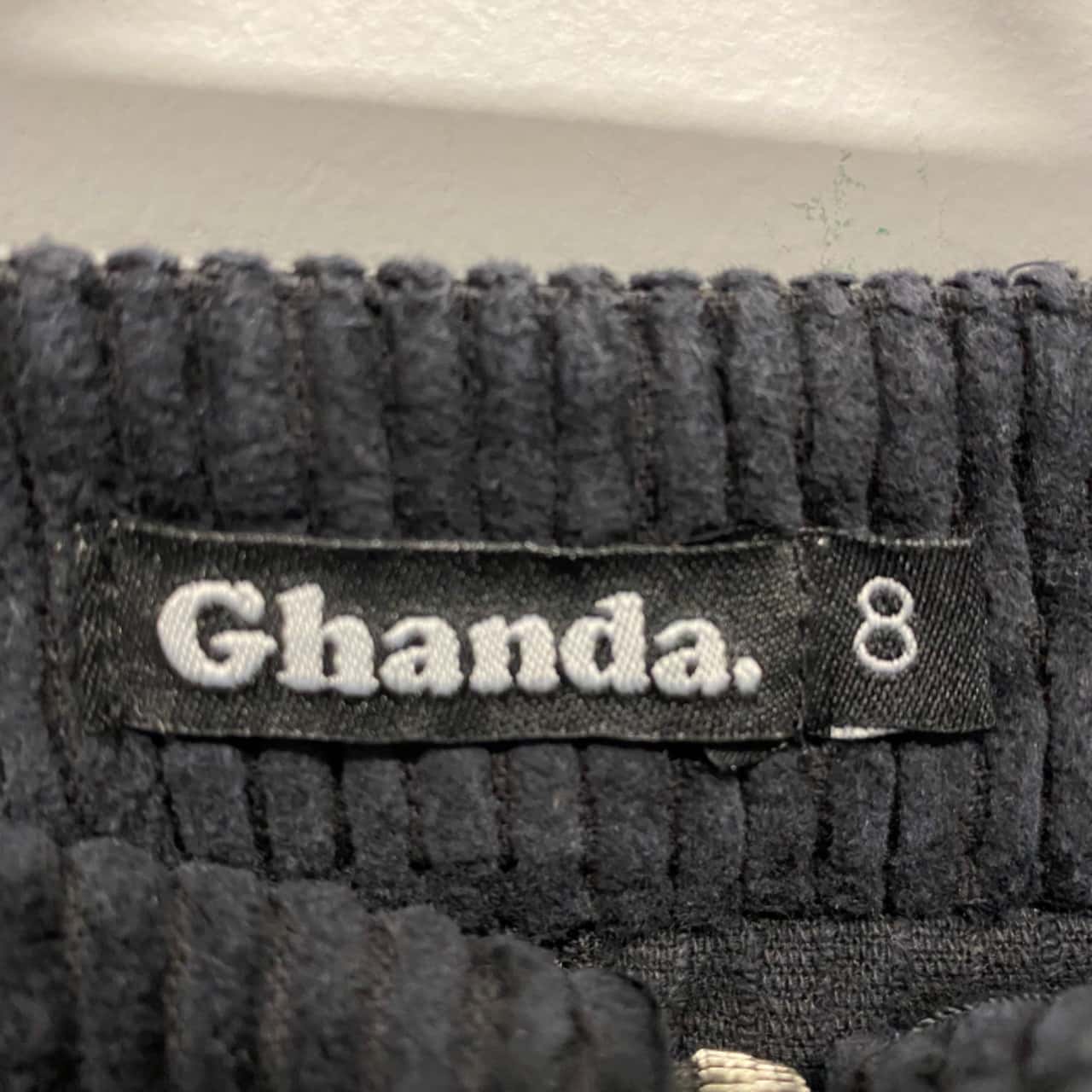 Ghanda Womens Size 8 Black Skirt(s)