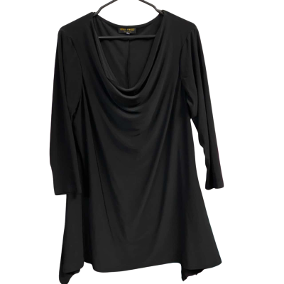 Womens Black Me First Top Size 18 AS NEW