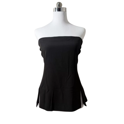 Charcoal Womens  Size 16 Sleeveless Top Black  