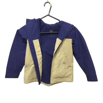 Gap Kids Kids  Size S Regular Multicoloured Hooded Jacket. Polyester/Cotton