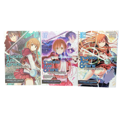 Sword Art Online Progressive - Vol.1-3 Bundle x 3