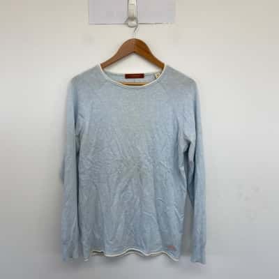 Scotch & Soda Blue Long SLeeve Jumper Size M 