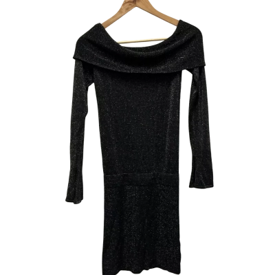 White Fox Womens  Size XXS Black  dress 