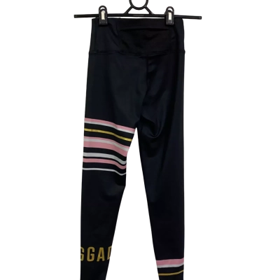 Jaggad Womens  Size XS Black  / Pink  / White Leggings 