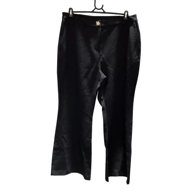 City Chic Womens  Size 16 Straight Leg Pants Black  