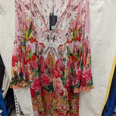 Czarina Womens  Size XXL Kaftan Multicoloured 