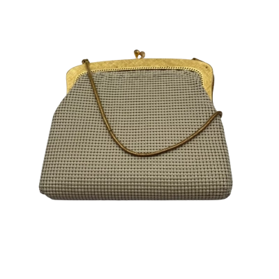 Oroton Women’s Evening Bag Cream mesh