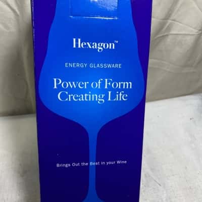 Hexagon Energy Glassware 6Box 21.5 cm