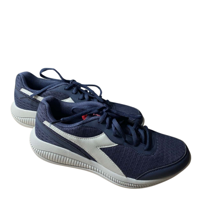 Diadora Navy/Grey Lace Up Runners Size EUR 39