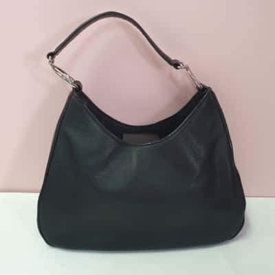 Oroton Women's Leather Shoulder Bag Black  