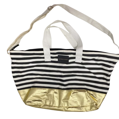 Victoria's Secret Large Striped Duffle Bag