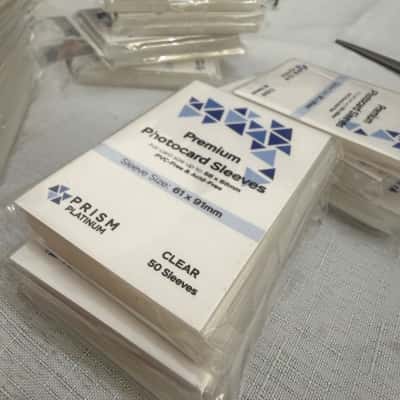 Prism platinum premium photocard sleeves 61/91mm(B19)
