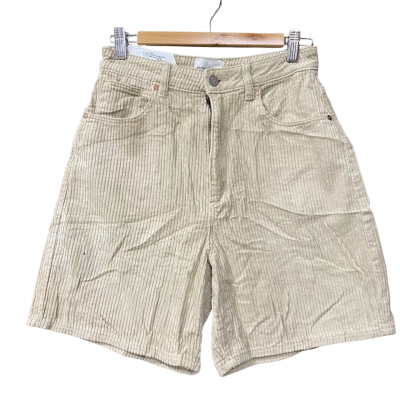 BNWT Abrand Jeans Womens Size 26 Beige Corduroy Shorts