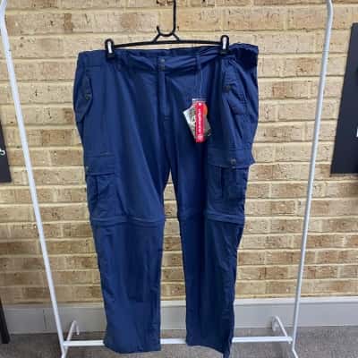  Mens  vigilante Jaystar Il Zip Off Pant - Mood Indigo  Size 42 