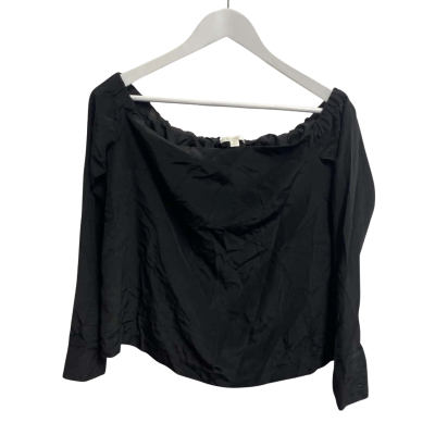 Kookai Womens  Size 36 Off-the-shoulder Top Black  
