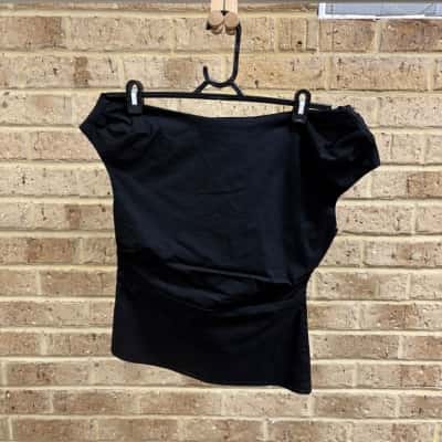 Sportsgirl Womens black strapless top Size 8 