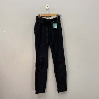 Grab DENIM Womens  Size 8 Cargo Pants Black  